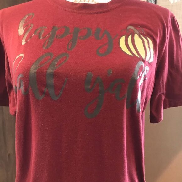 Unlisted Women's Maroon T-Shirt Size Medium - Picture 11 of 13